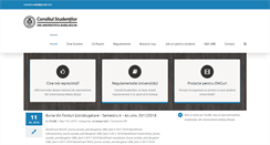 Desktop Screenshot of csubb.ro